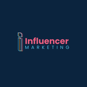 Free Influencer Marketing Logo Template to Edit Online