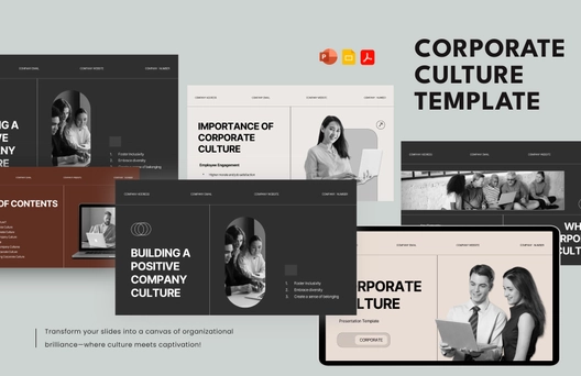 Corporate Culture Template