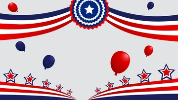 Free President's Day Zoom Background Template to Edit Online