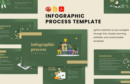 Infographic Process Template