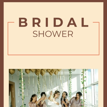 Free Bridal Shower Itinerary Template to Edit Online