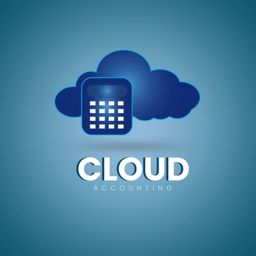Free Cloud Accounting Cloud Logo Template to Edit Online