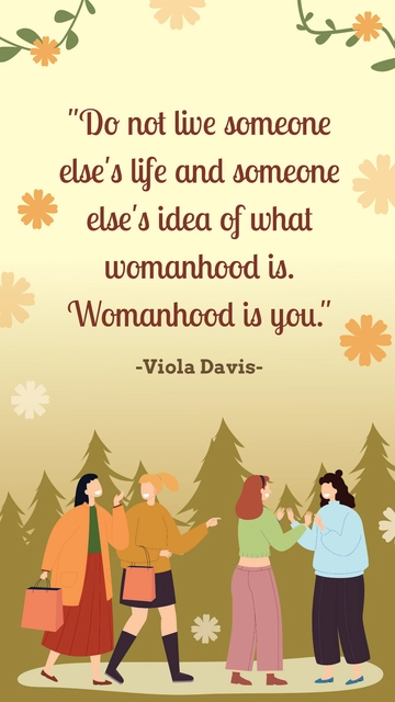 Free International Women's Day Quotes for Friends Template to Edit Online