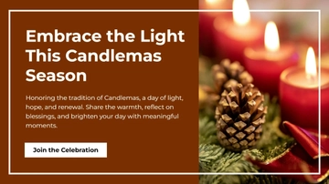 Free Candlemas X Post Template to Edit Online