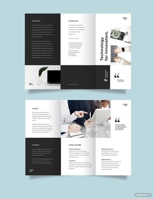 Modern Tri-Fold Brochure Template