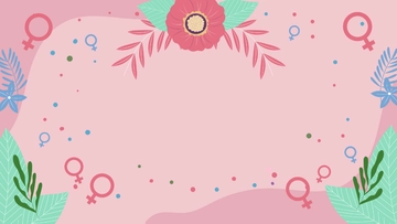 Free International Women's Day Background for Teams Template to Edit Online
