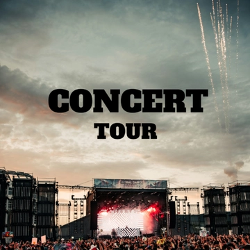 Free Concert Tour Itinerary Template to Edit Online