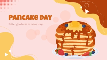Free Pancake Day Youtube Thumbnail Template to Edit Online