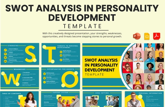 SWOT Analysis in Personality Development Template
