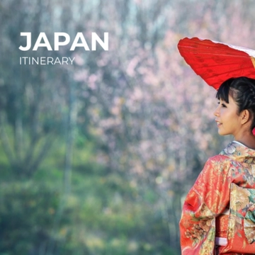 Free 3 Week Japan Itinerary Template to Edit Online