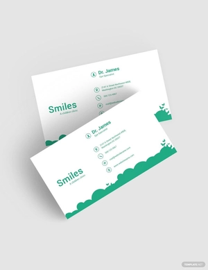 Children Clinic Business Card Template