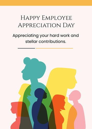 Free Global Employee Appreciation Day Greeting Card Template to Edit Online