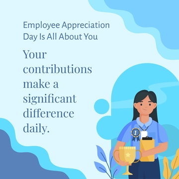 Free Global Employee Appreciation Day Instagram Post Template to Edit Online