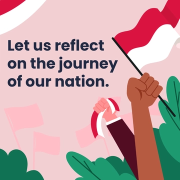 Free Hari Kesadaran Nasional WhatsApp Post Template to Edit Online