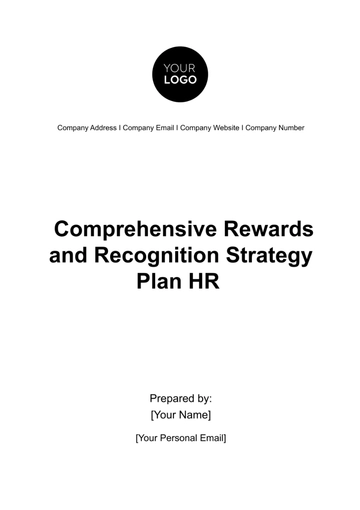 Free Comprehensive Rewards and Recognition Strategy Plan HR Template to Edit Online