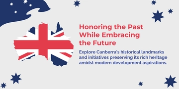 Free Canberra Day Blog Banner Template to Edit Online