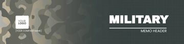 Free Military Memo Header Template to Edit Online