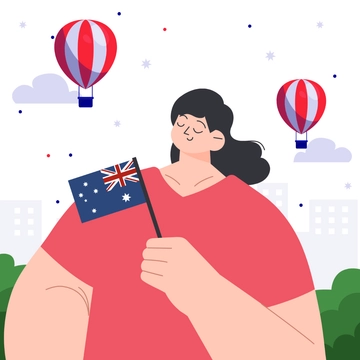 Free Canberra Day Clipart Template to Edit Online