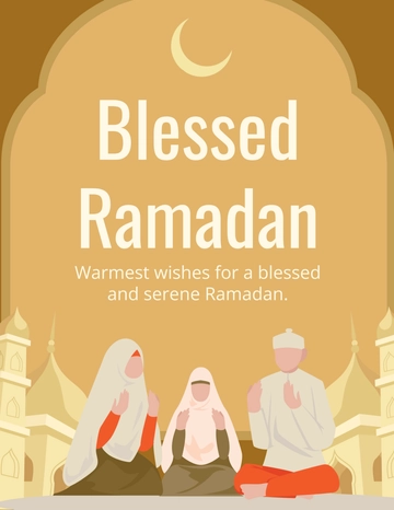 Free Ramadan Flyer Template to Edit Online