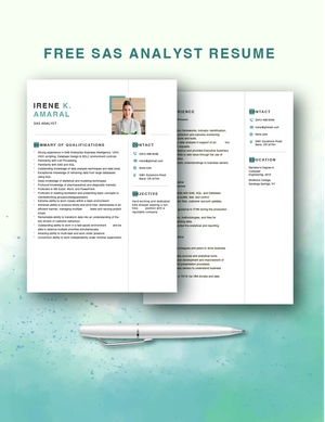 SAS Analyst Resume