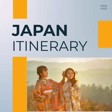 Free 8 Day Japan Itinerary Template to Edit Online