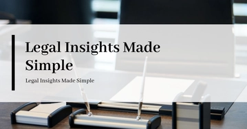 Free Legal Blog Banner Template to Edit Online