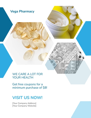 Free Pharmacy Flyer Template to Edit Online