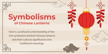 Free Chinese Lantern Festival Blog Banner Template to Edit Online