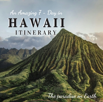 Free 7 Day Hawaii Itinerary Template to Edit Online