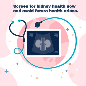 Free World Kidney Day WhatsApp Post Template to Edit Online