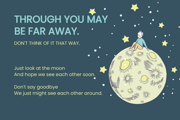 Free Editable Farewell Card Template to Edit Online