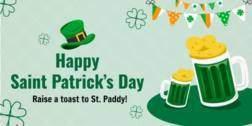 Free Saint Patricks Day X Post Template to Edit Online