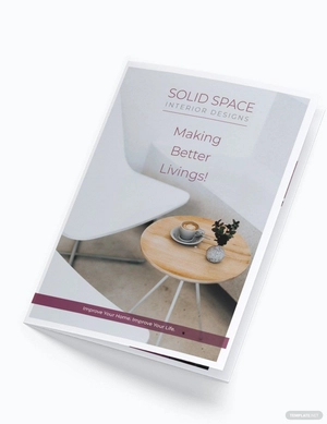 Interior Decor Bi-Fold Brochure