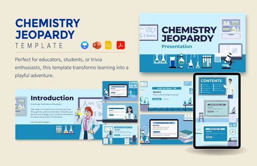 Chemistry Jeopardy Template