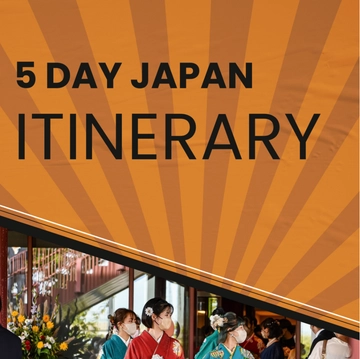 Free 5 Day Japan Itinerary Template to Edit Online