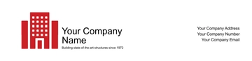 Free Blank Construction Letterhead Template to Edit Online