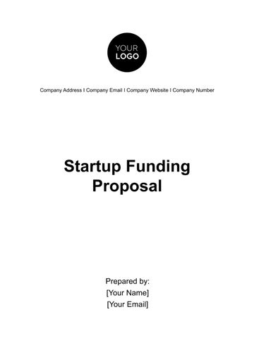 Free Startup Funding Proposal Template to Edit Online Free Startup Funding Proposal Template to Edit Online