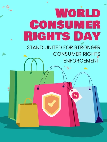 Free World Consumer Rights Day Threads Post Template to Edit Online