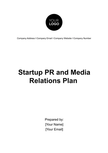 Free Startup PR and Media Relations Plan Template to Edit Online
