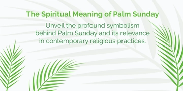 Free Palm Sunday X Post Template to Edit Online