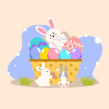 Free Easter Sunday Clipart Template to Edit Online