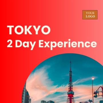 Free 2 Day Tokyo Itinerary Template to Edit Online