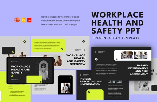 Workplace Health and Safety PPT Template