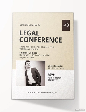 Legal Conference Invitation Template