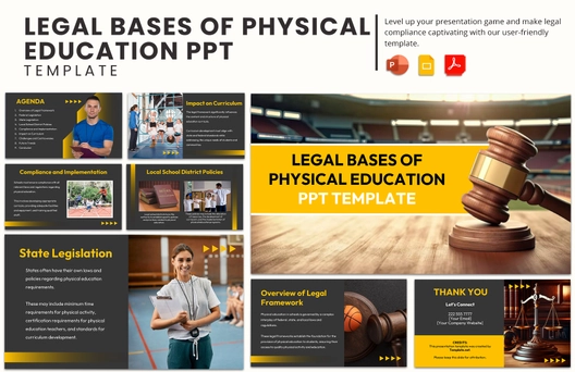 Legal Bases of Physical Education PPT Template
