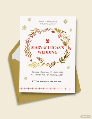 Winter Invitation Template