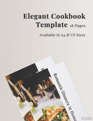 Elegant Cookbook Template