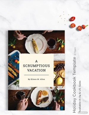 Holiday Cookbook Template