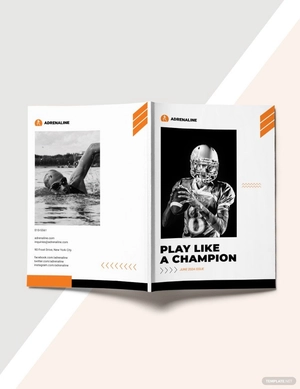 Creative Sport Magazine Template