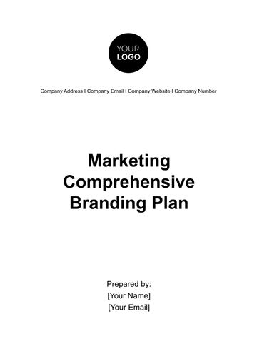 Free Marketing Comprehensive Branding Plan Template to Edit Online